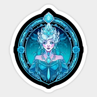 The Elvish Ice Queen Sticker